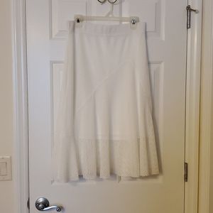 White skirt
